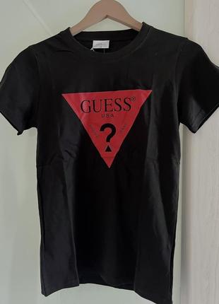 Футболки guess біла і чорна3 фото