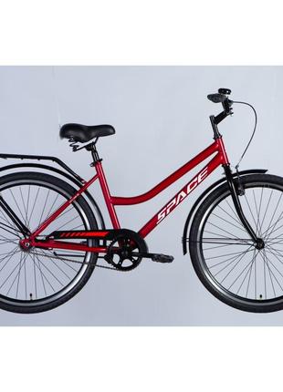 Велосипед st 26" space дамка, рама 17", червоний (ops-sp-26-009)