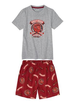Пижама (футболка и шорты) для мальчика disney harry potter 396855 комбинированый