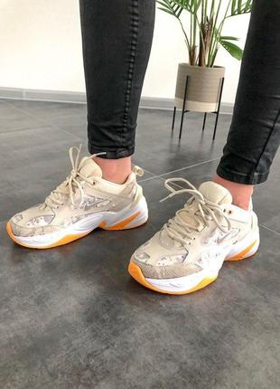 Женские кроссовки nike m2k tekno desert camo snake