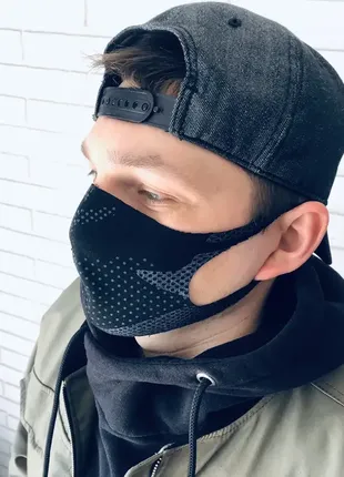 Хлопковая защитная многоразовая маска питта топ