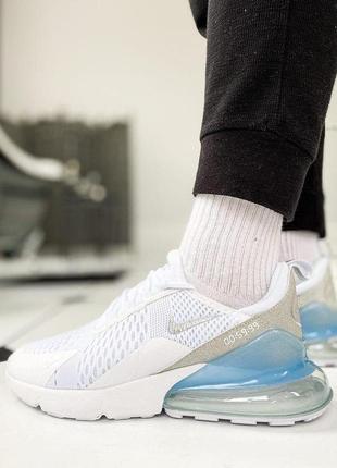 Чоловічі кросівки nike air max 270 "white/silver"