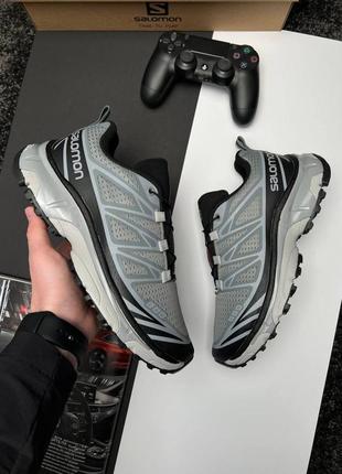 Salomon lab xt-6 gray black - кроссовки мужские серые7 фото