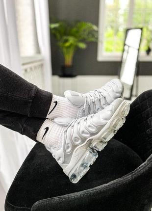 Мужские кроссовки  nike air vapormax plus "grey"5 фото