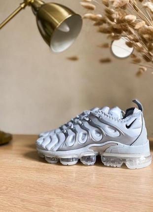 Мужские кроссовки  nike air vapormax plus "grey"9 фото