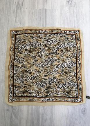 Шелковый платок косынка 50*501 фото