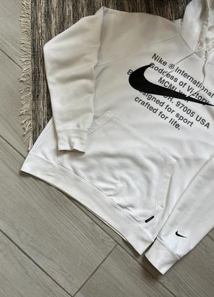 Худі nike з великим логотипом кофта nike зі свушем3 фото