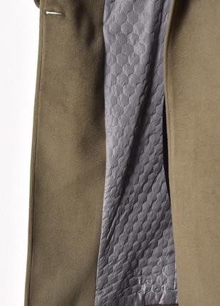 Пальто женское демисезонное турция цвета хаки на синтепоне размеры 44-464 фото