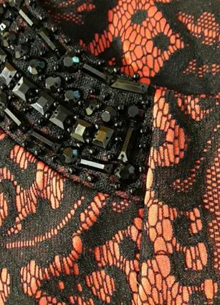 Брендове ошатне святкове плаття з декором р. 18 від debenhams7 фото