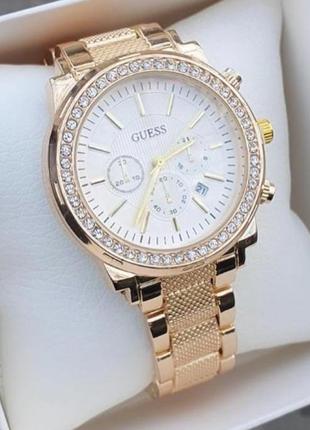 💎стильний жіночий наручний годинник guess, rolex 💎1 фото