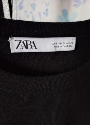 Лонгслив, лонгслив zara, черный лонгслив4 фото