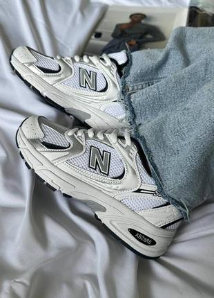 Кроссовки new balance 530 white/silver