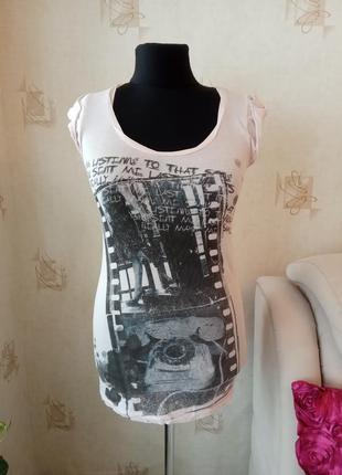 Натуральная футболка, хлопок