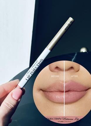 Too faced lip injection extreme lip shaper plumping lip liner контурный карандаш для губ, лайнер для губ