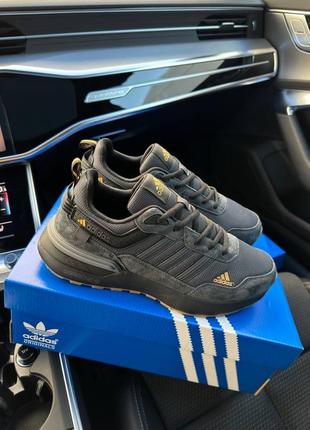 Adidas zx 420 gray - кроссовки мужские серые5 фото