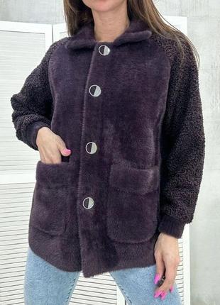 Новинка 
кофта куртка альпака, очень теплая!6 фото