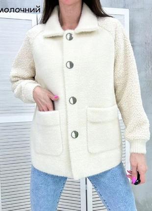 Новинка 
кофта куртка альпака, очень теплая!5 фото