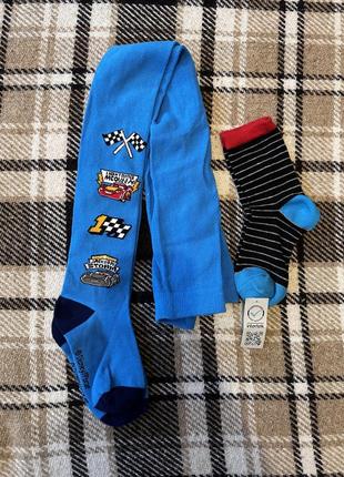 Новый набор колготы и носки р 5-6 лет