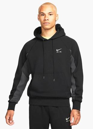 Худі nike m nsw air ft po hoodie black dq4207-011 s