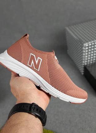 Женские кроссовки new balance тапки темная пудра скидка sale &lt;unk&gt; smb3 фото