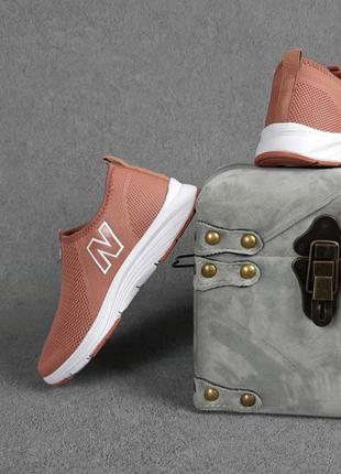 Женские кроссовки new balance тапки темная пудра скидка sale &lt;unk&gt; smb8 фото