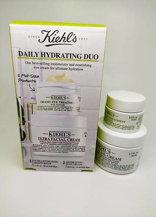 Набор бестселлеров kiehl's creamy eye treatment with avocado ultra facial cream