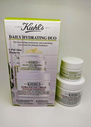 Набор бестселлеров kiehl's creamy eye treatment with avocado ultra facial cream1 фото