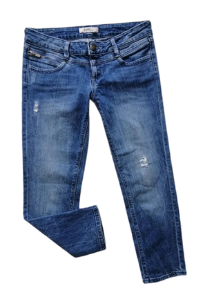 Классные женские джинсы кропперы esprit 26 в отличном состоянии