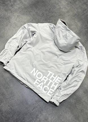 Новая модель двусторонних утепленных ветровок tnf