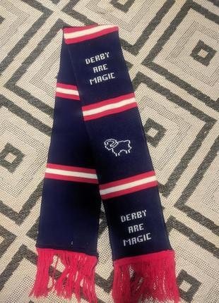 Шарф футбольный derby county