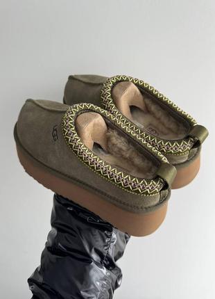 👟 угги ugg tasman platform burnt olive (premium) / наложка bs👟2 фото