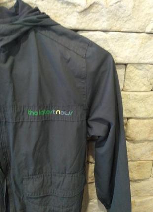 Демисезонная куртка ветровка для мальчика 10-11 лет4 фото