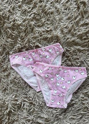 Набор 2 шт трусы для девочки domi kids