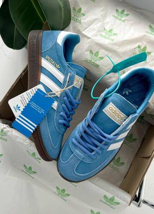 Кроссовки adidas spezial blue1 фото