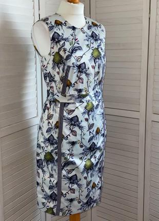 Розкішне ефектне плаття дорогого бренду moss copenhagen красивий квітковий принт