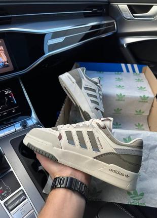 Adidas originals drop step beige gray