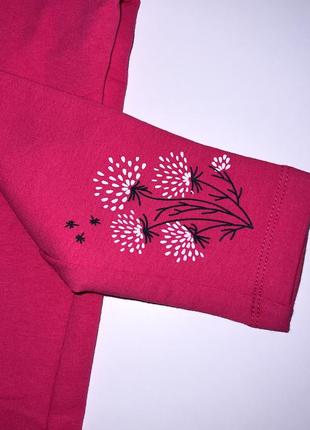 🌈 джеггинсы для девочки с карманчиками. 🎀 розовые без утепления 🎀 черные с белым на утеплении/60/923 фото