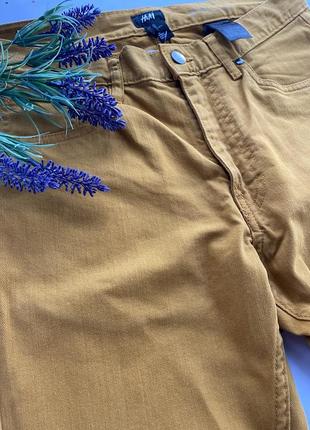 Брюки джинси h&m гірчичні весняні розмір 324 фото