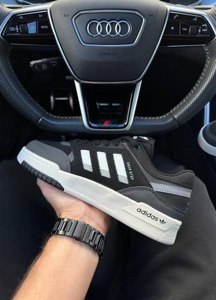 Adidas originals drop step gray black4 фото