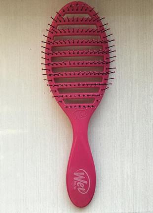 Расческа wet brush epic pro flex dry pink1 фото