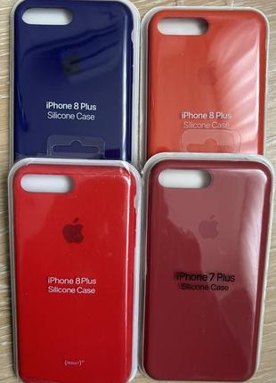 Силиконовый чехол для iphone айфон 7 plus/8plus1 фото