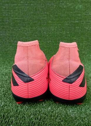 Дитячі футбольні бутси без шнурків шиповки adidas nemeziz7 фото