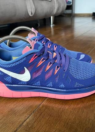 Кросівки для фітнеса та бігу nike free 5.0 р. 37.5