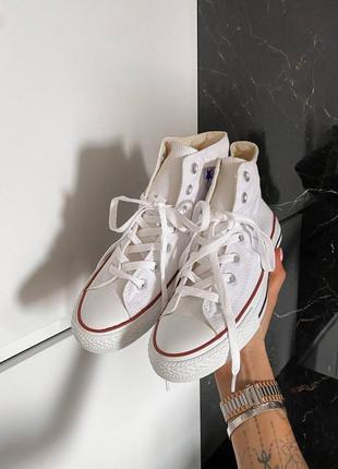 Кеди converse chuk taylor classic white high2 фото