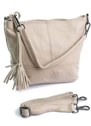 Кожаные сумки в разных цветах