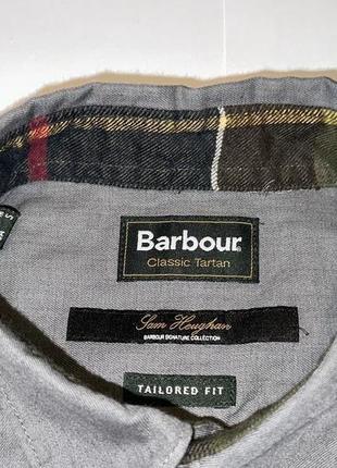 Рубашка barbour portdown grey marl3 фото