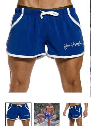 Спортивні шорти для фітнесу бренд gym generation gym shorts blue