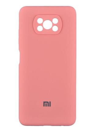 Чохол для xiaomi poco x3 чохол для xiaomi poco x3 pro full case hq with frame колір 12 pink