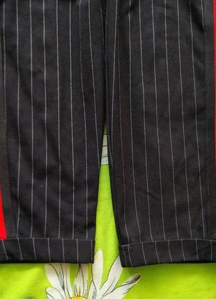 Фирменные,черные женские брюки,брюки с лампасами 44 р-fb sister3 фото