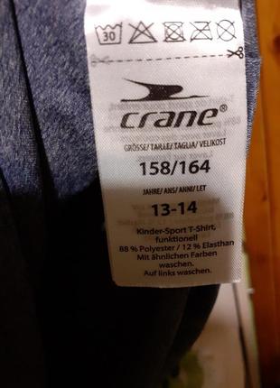 Спортивная футболка для девочек crane4 фото